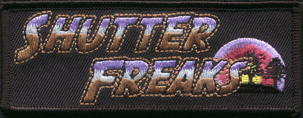 Embroidered Patch with Shutterfreaks Logo